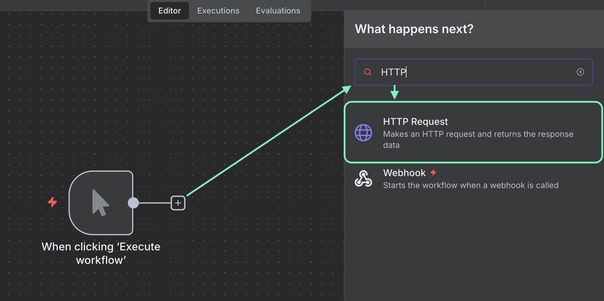 add http request